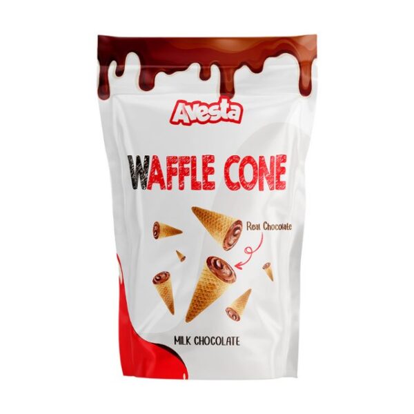 Gluten-Free Halal Fruit Chocolate Cone