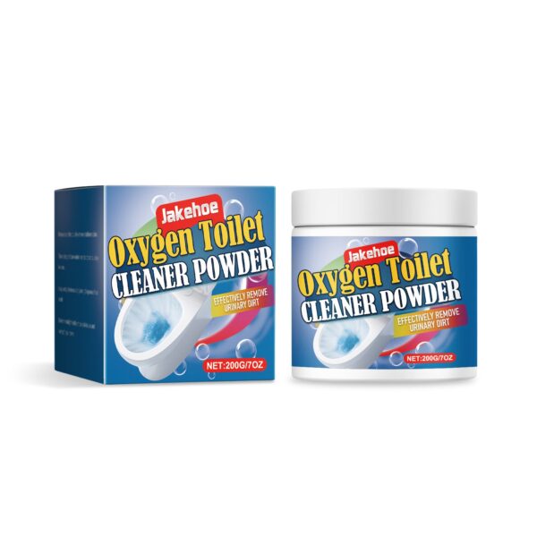 Oxygen-Powered Toilet Cleaning Powder