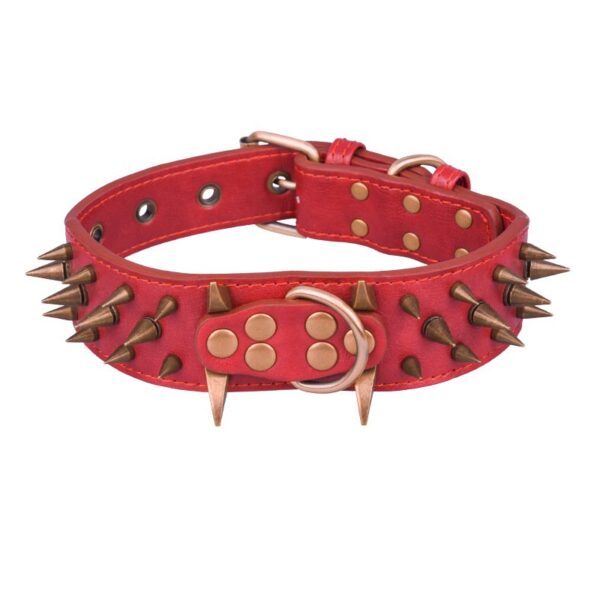 Spike Rivet Dog Collar